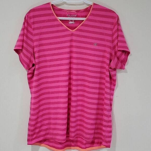 Champion striped short sleeve shirt - Picture 1 of 7